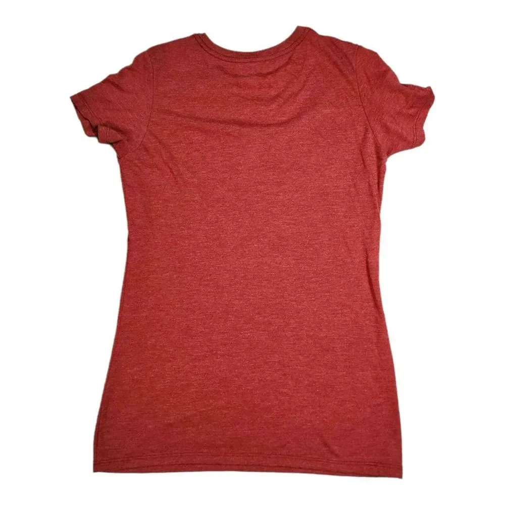 NWOT University of Arkansas top short sleeve Size‎  Medium Slim Fit Woman's Nike